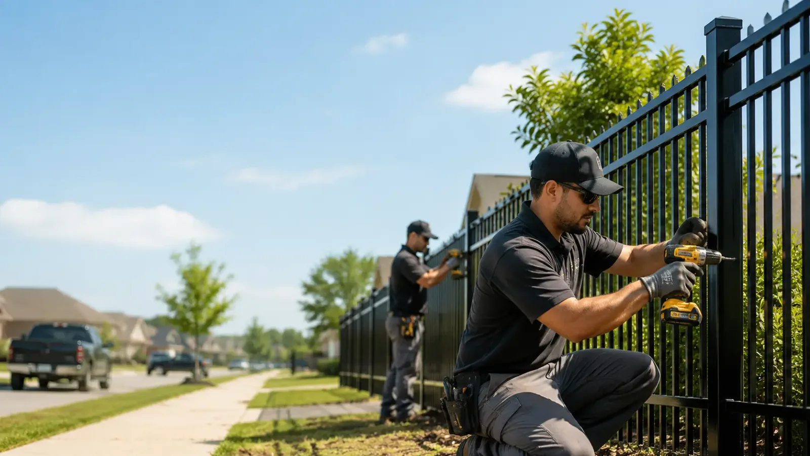 Metal Fence Installation in Whitmore Lake, MI